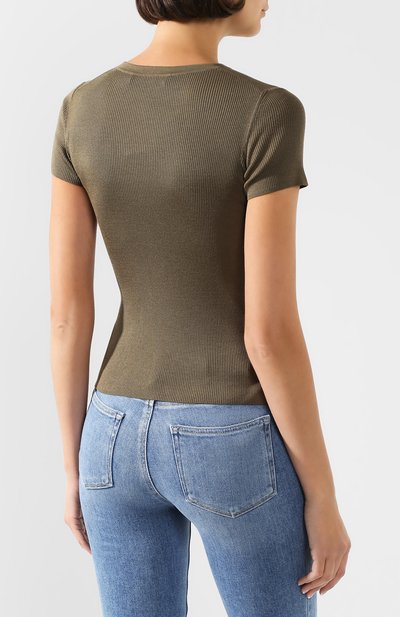 Шелковая футболка RALPH LAUREN, арт. 290710199, фото 4