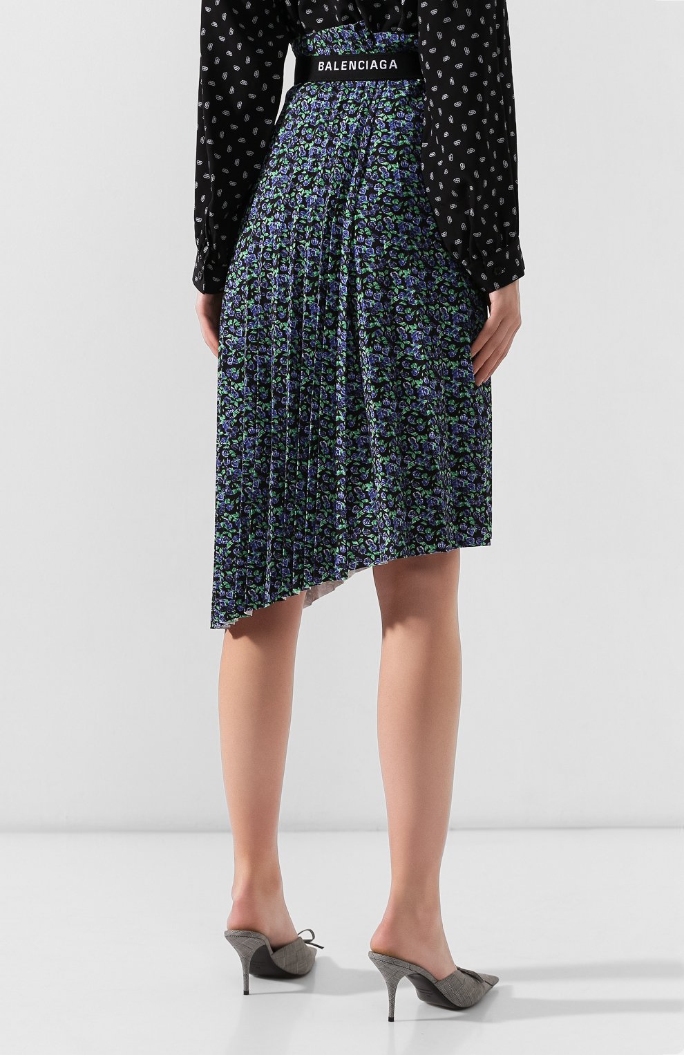 Плиссированная юбка BALENCIAGA, арт. 529757/TFL04, фото 4