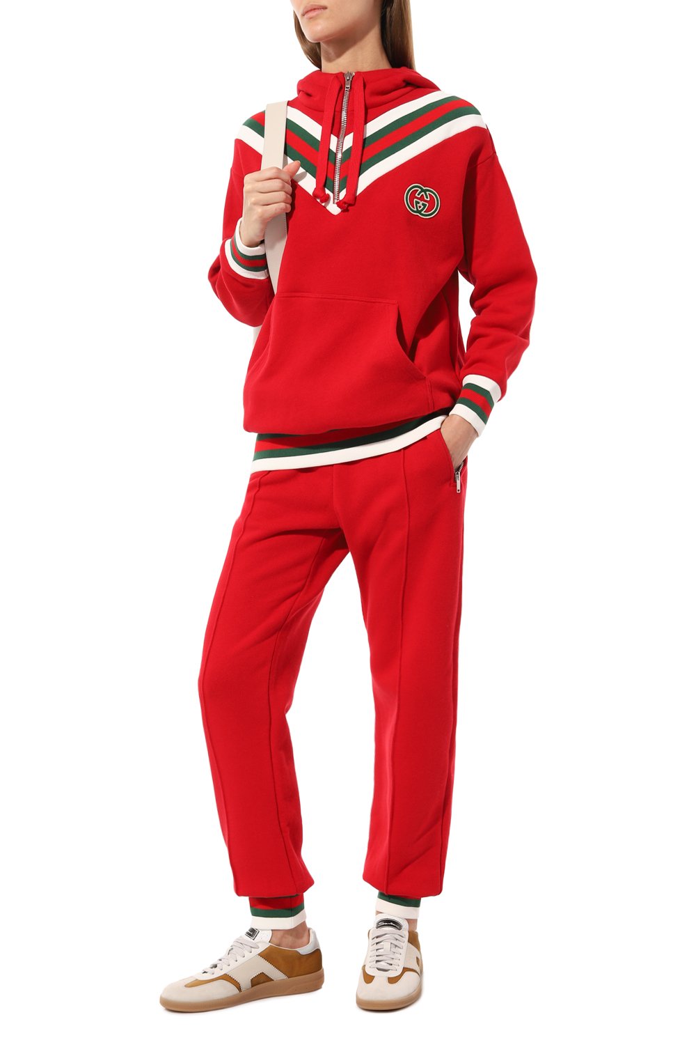 Хлопковые джоггеры GUCCI, арт. 726463/XJEVX, фото 2