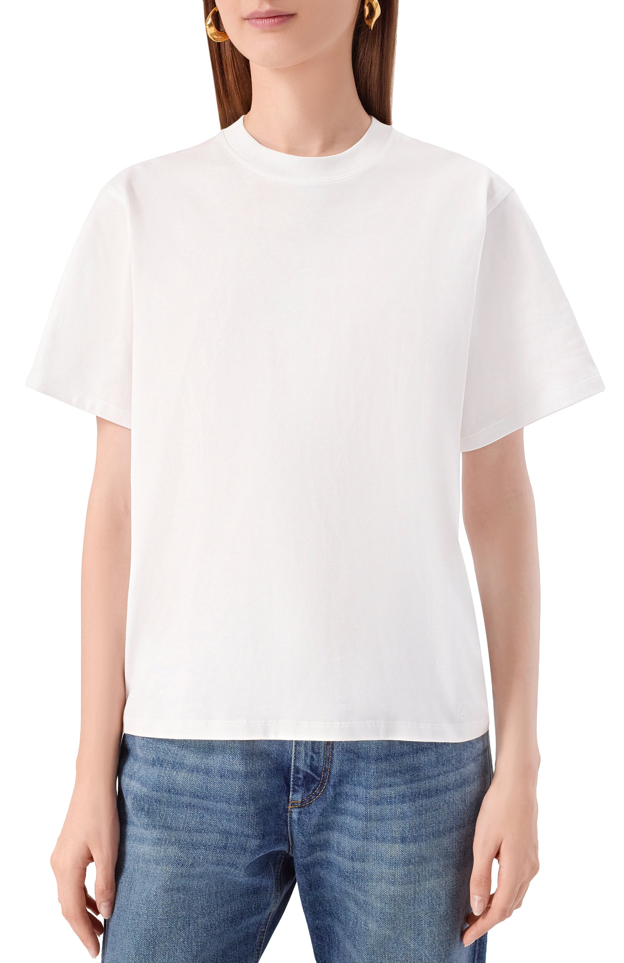 Хлопковая футболка LOULOU DE SAISON, арт. TELANT0 LDS, фото 3