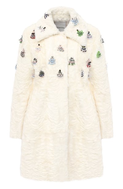Женская шуба из овчины VALENTINO, арт. UF3FAA52CRF