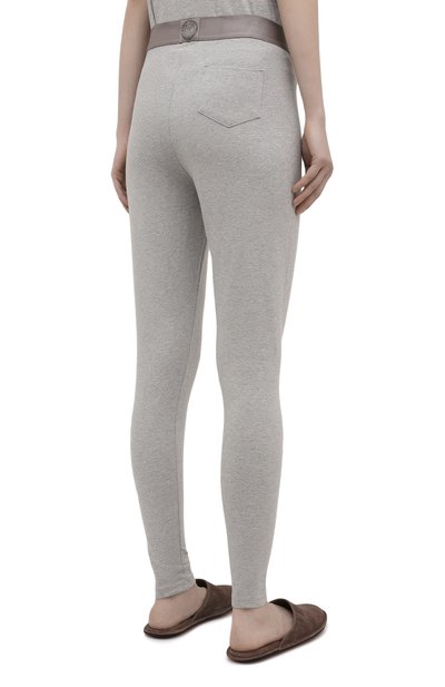 Хлопковые легинсы CALVIN KLEIN, арт. QS6512E, фото 4