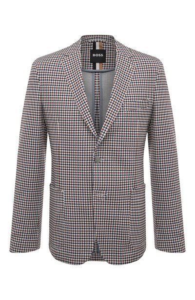 Хлопковый пиджак BOSS, арт. 50484784, фото 1