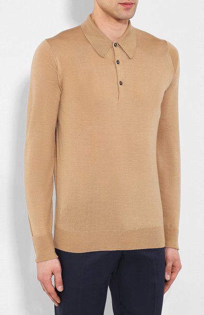 Шерстяное поло JOHN SMEDLEY, арт. D0RSET, фото 3