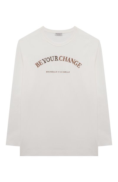 Хлопковый лонгслив BRUNELLO CUCINELLI, арт. B0A45T068C, фото 1