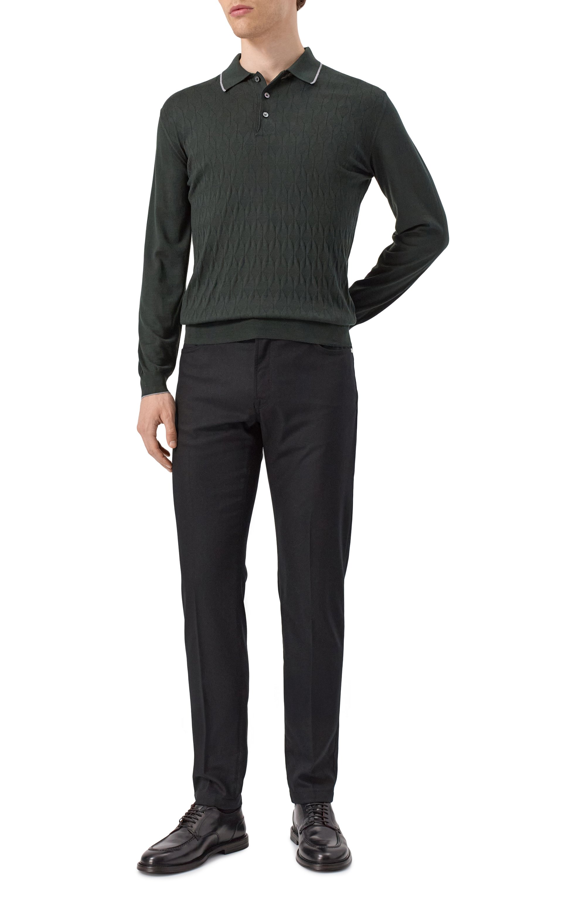 Шерстяное поло FEDELI, арт. MU006427, фото 2