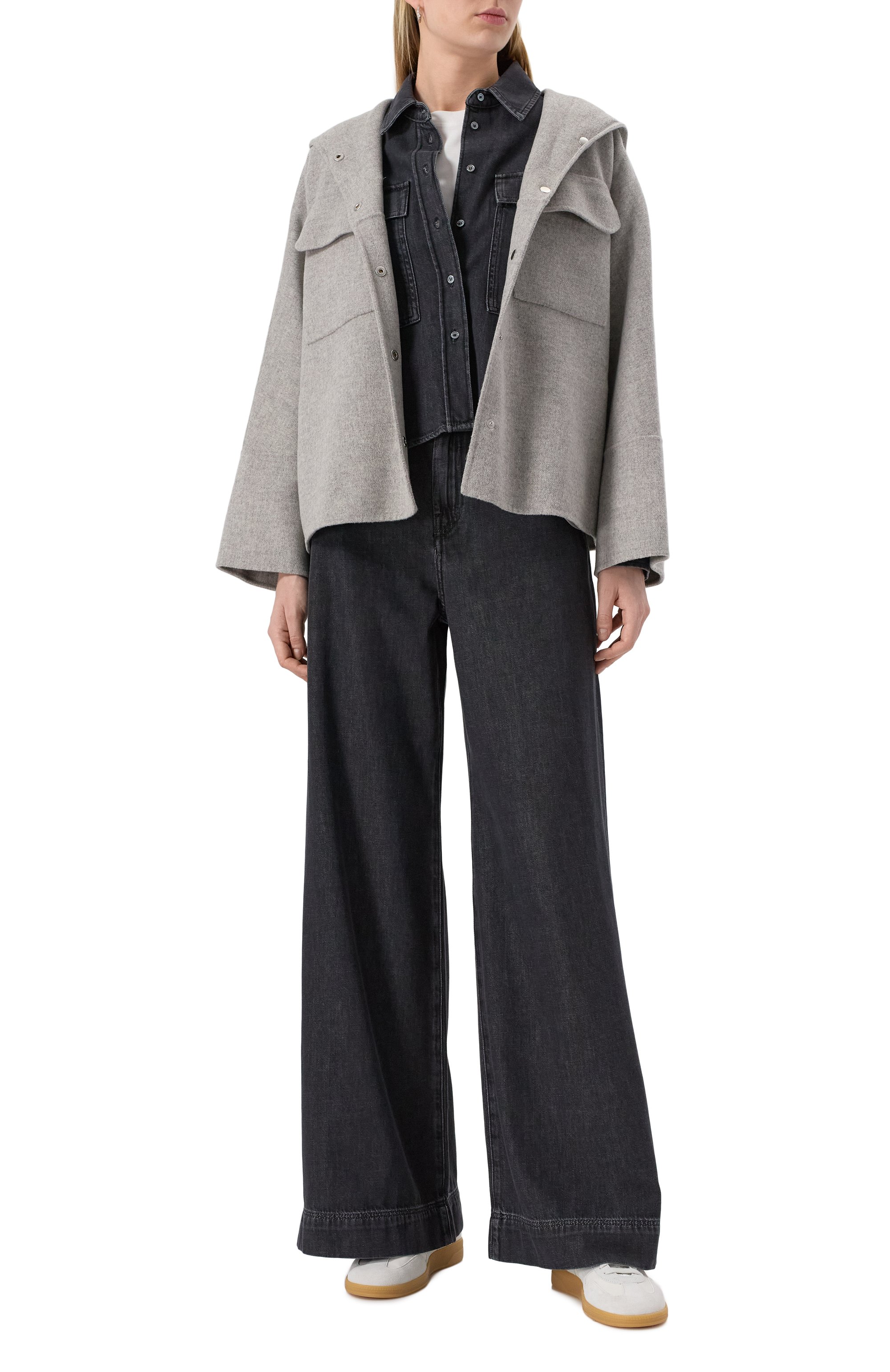 Шерстяное полупальто WEEKEND MAX MARA, арт. BUSS0LA, фото 2