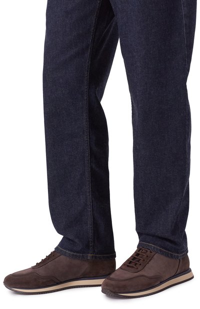 Замшевые кроссовки ZILLI, арт. H0265AM1116VTRR11, фото 3