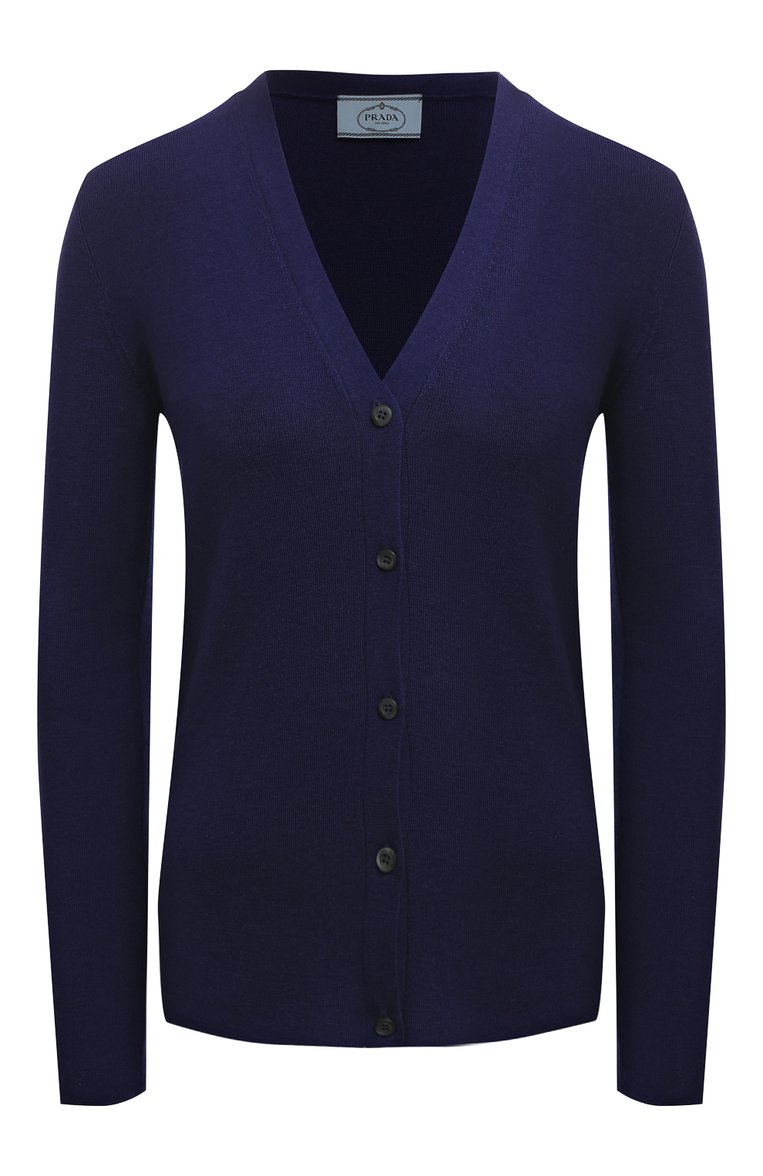 Кардиган из кашемира и шерсти PRADA, арт. 25437-40J-F0021, фото 1