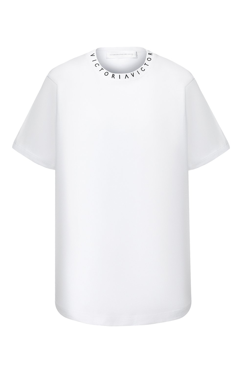 Хлопковая футболка VICTORIA, VICTORIA BECKHAM, арт. 2120JTS000446A, фото 1