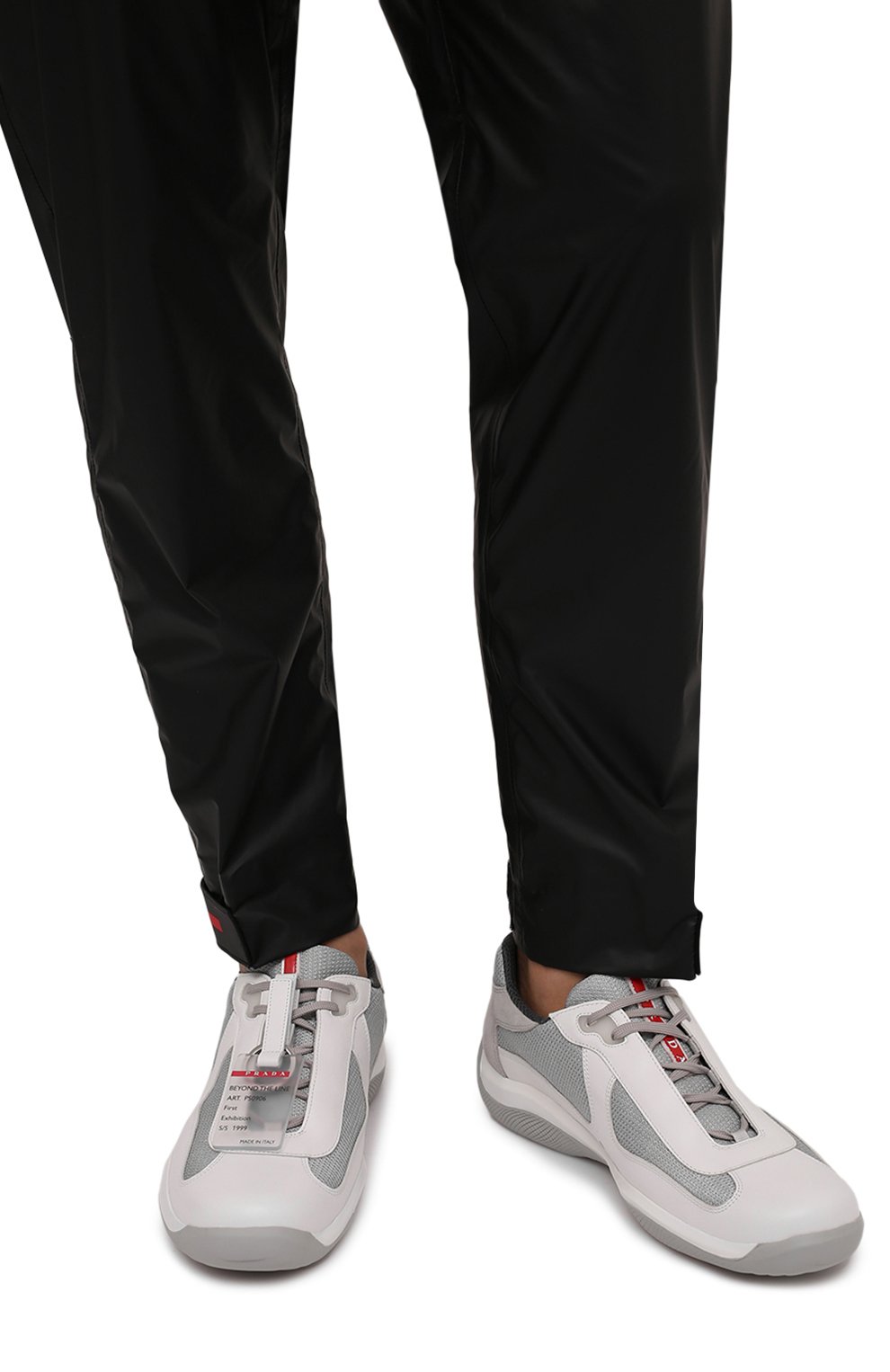 Комбинированные кроссовки america’s cup original PRADA, арт. PS0906-5RU-F0009, фото 3