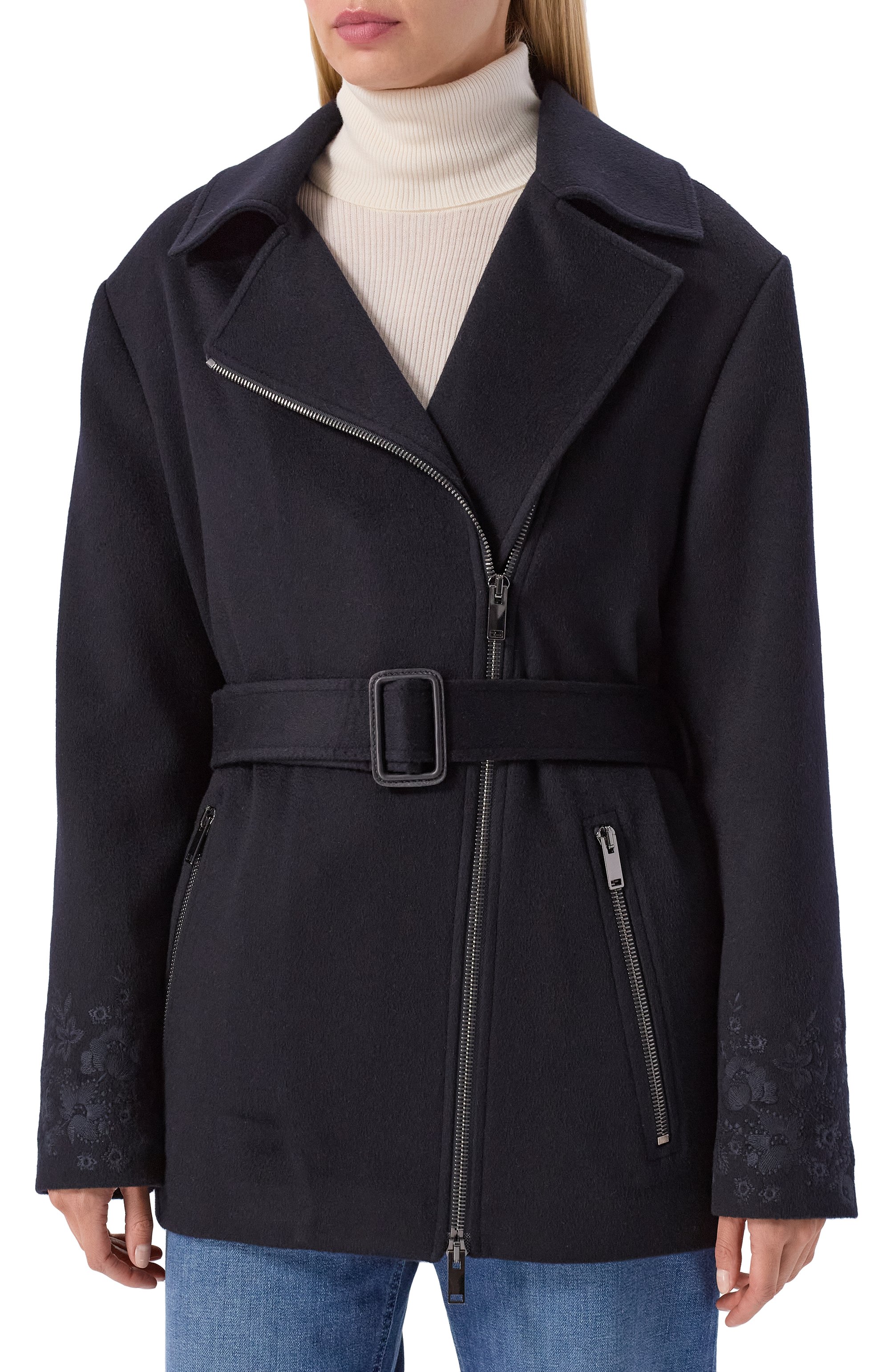 Утепленное кашемировое полупальто MVST, арт. M25.1PW.0003T/5335 C0L0MB0, фото 3