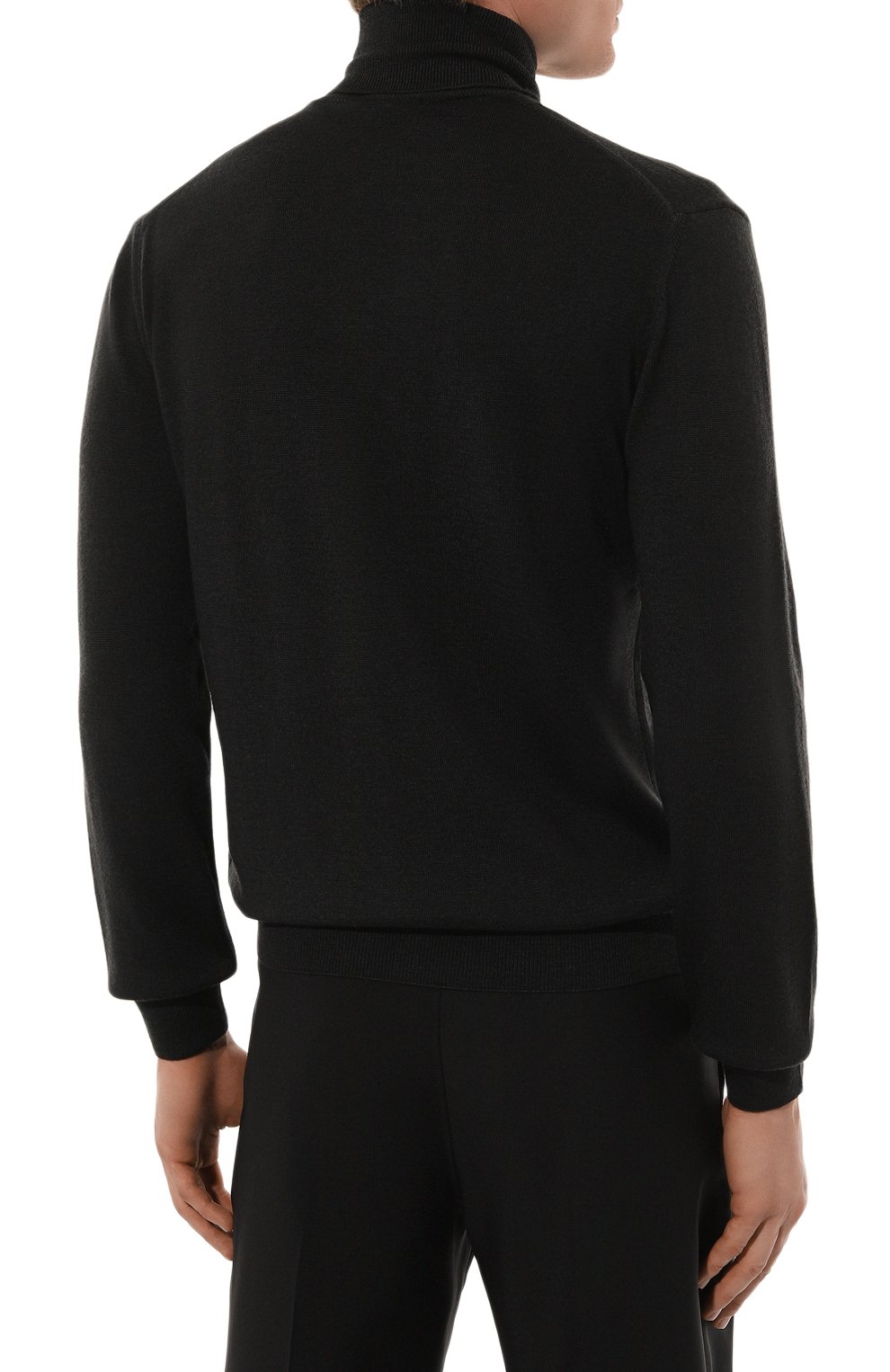 Шерстяная водолазка WOOLRICH черного цвета по цене 21700 руб., арт. CFWOKN0276MRUF0775, фото 4 Шерстяная водолазка WOOLRICH, арт. CFWOKN0276MRUF0775, фото 4