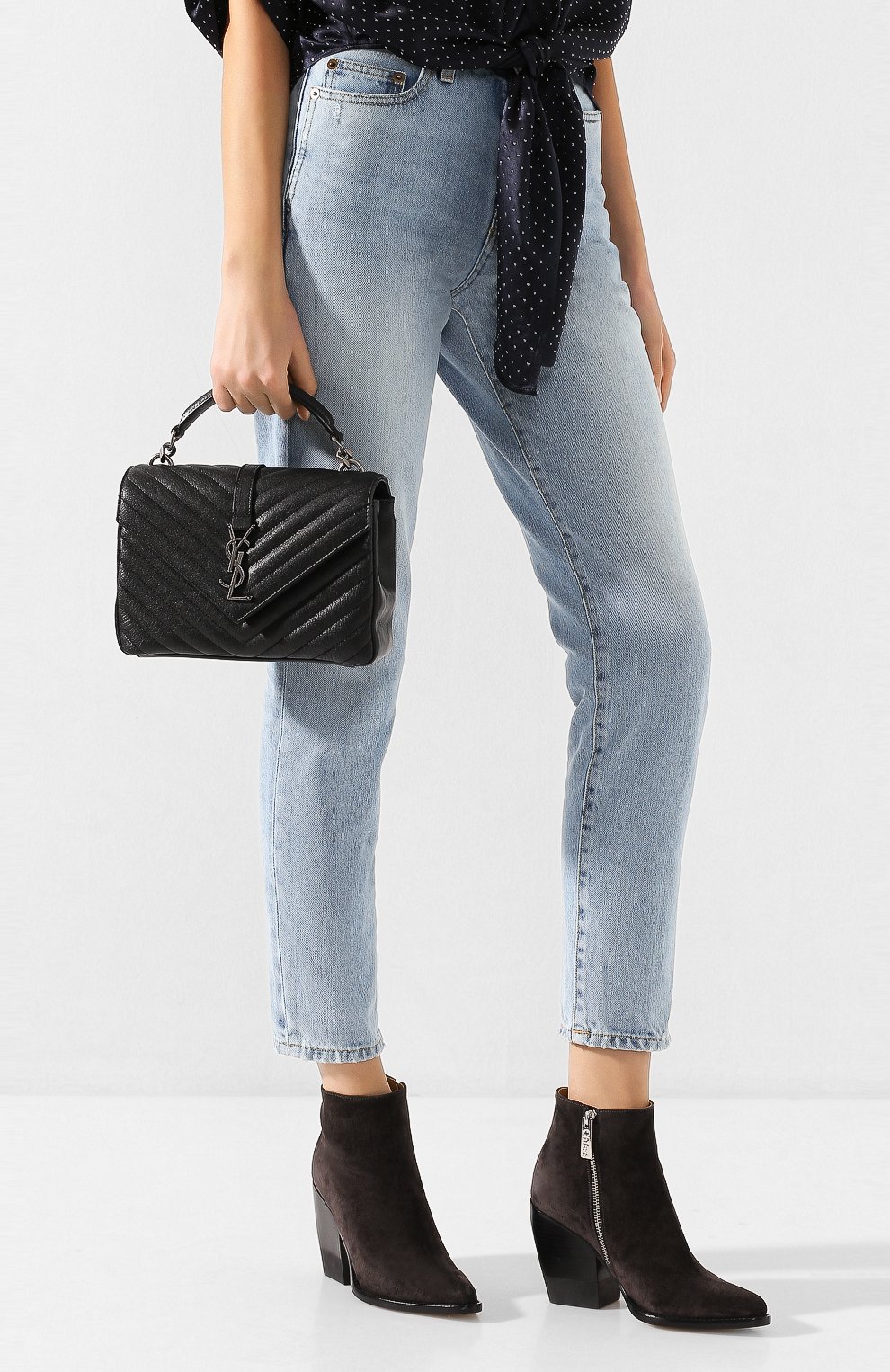 Сумка monogram college medium SAINT LAURENT, арт. 600279/BRM04, фото 2