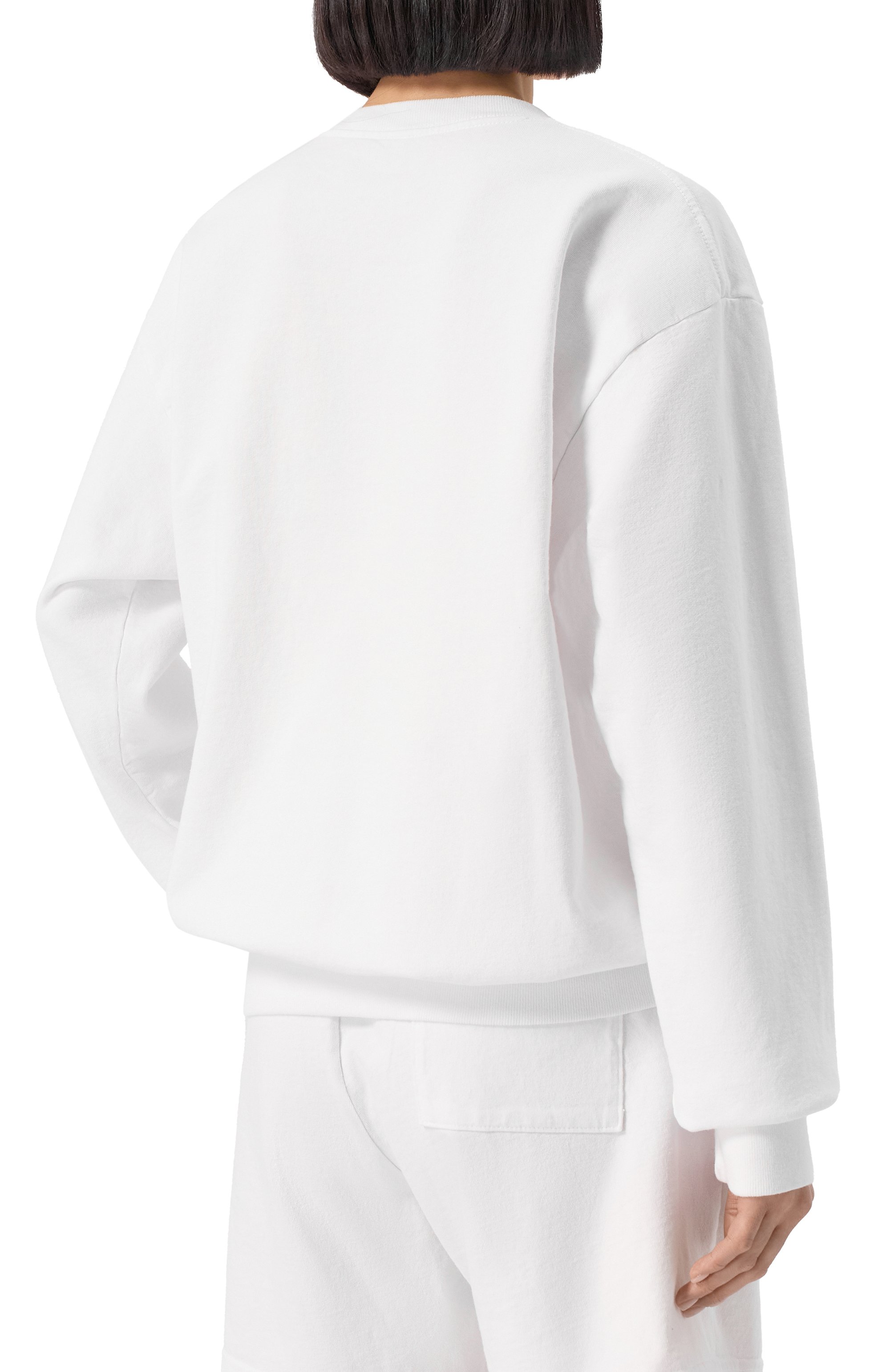 Хлопковый свитшот SPORTY AND RICH, арт. ST071622034WH57, фото 4