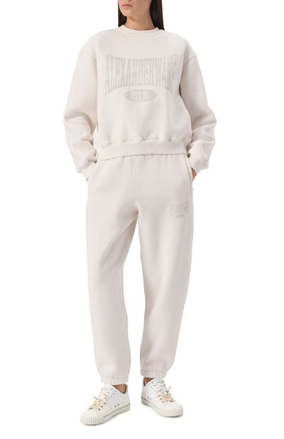 Хлопковый свитшот ALEXANDERWANG.T, арт. 4CC2251539, фото 2