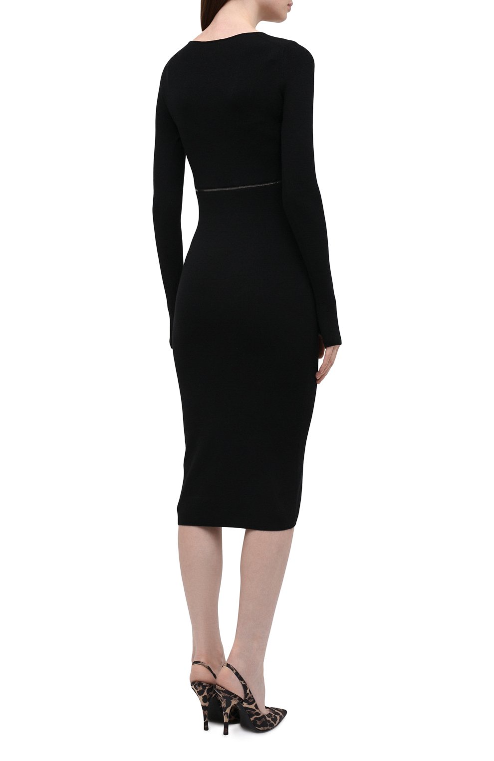 Шерстяное платье TOM FORD, арт. ACK290-YAX357, фото 4