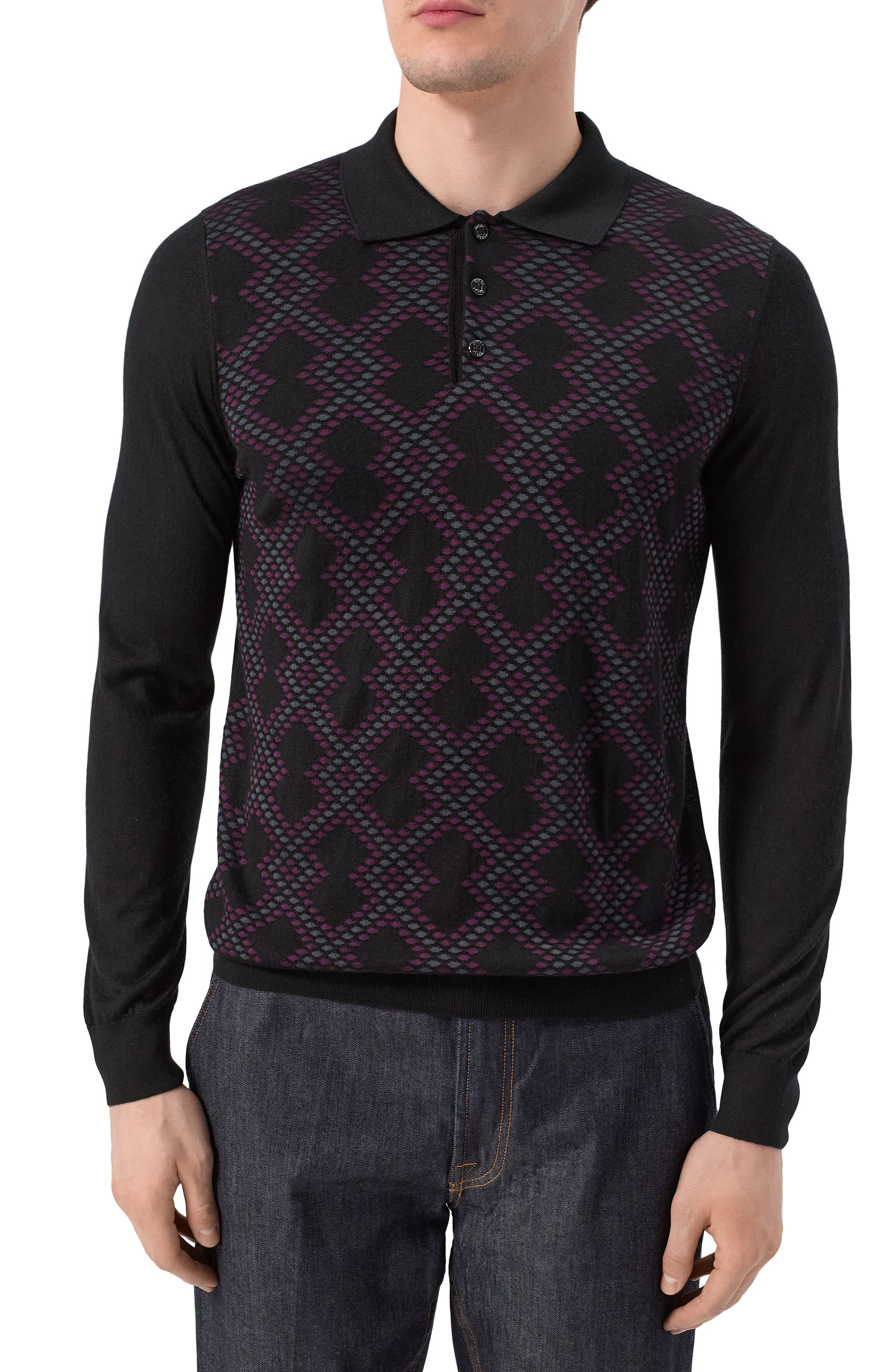 Поло из кашемира и шелка ZILLI, арт. KBP001M0330VM0U00, фото 3