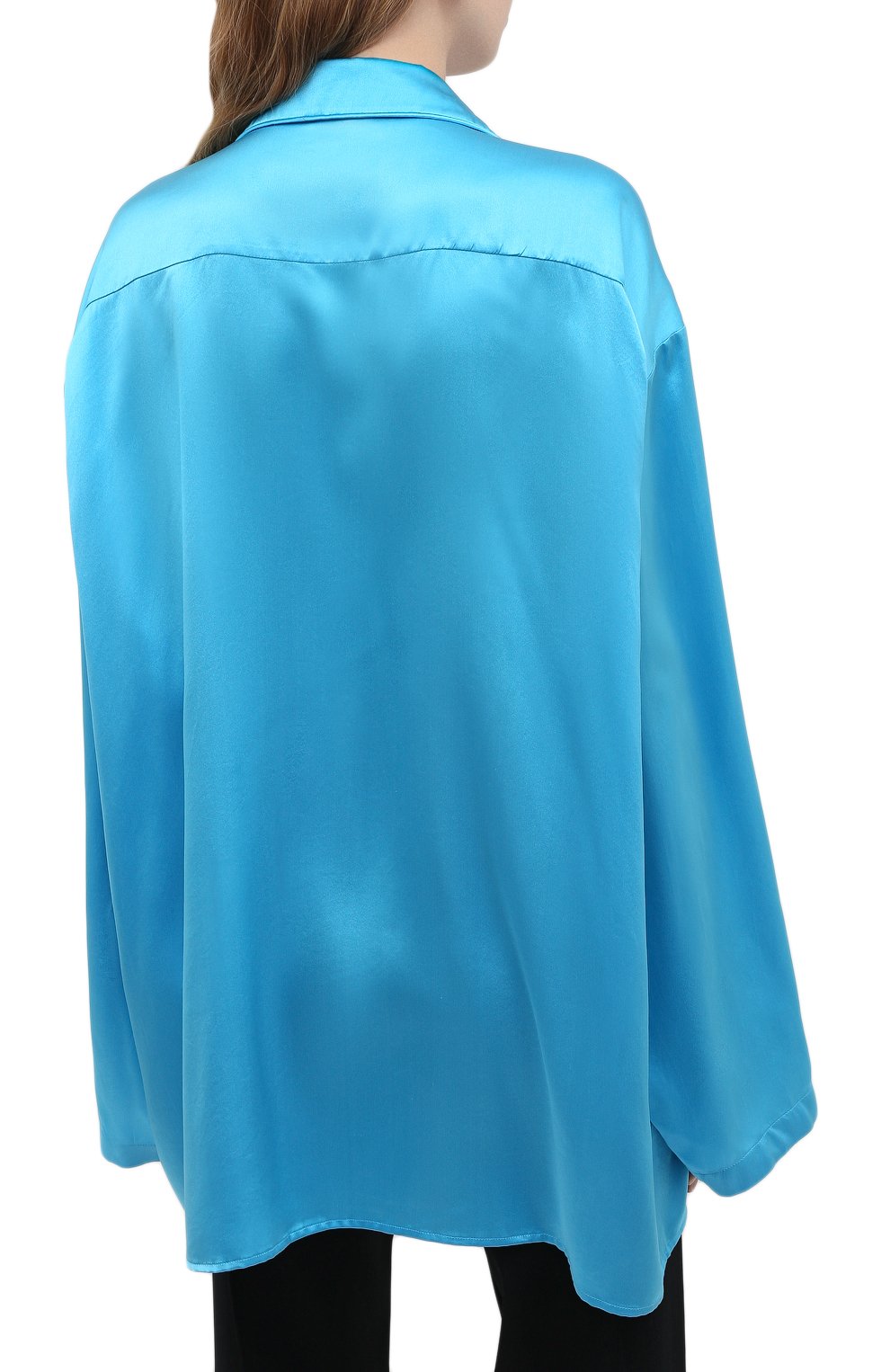 Атласная рубашка BALENCIAGA, арт. 658184/TKN01, фото 4