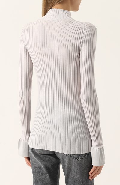 Шерстяная водолазка MRZ светло-серого цвета по цене 43200 руб., арт. FW17-0415, фото 4 Шерстяная водолазка MRZ, арт. FW17-0415, фото 4