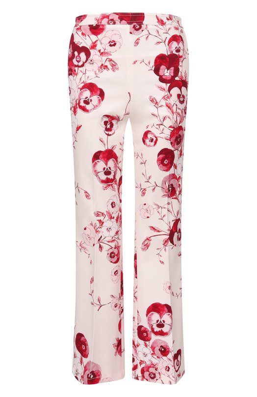 Хлопковые брюки Giambattista Valli 26SSPVCA3107/34PRI Белый 26SSPVCA3107/34PRI