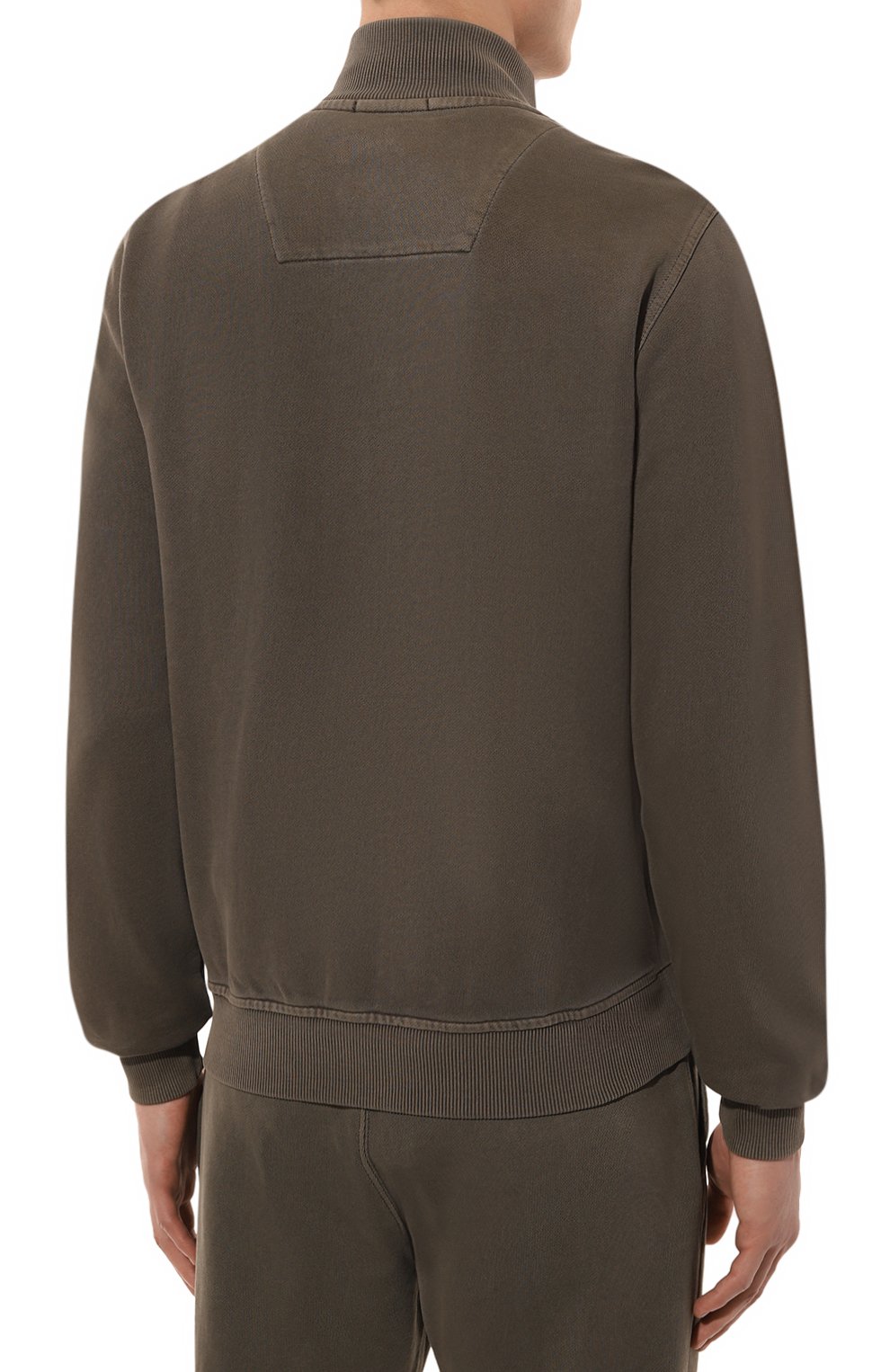 Хлопковый спортивный костюм AERONAUTICA MILITARE хаки цвета по цене 30750 руб., арт. TF080F539, фото 3 Хлопковый спортивный костюм AERONAUTICA MILITARE, арт. TF080F539, фото 3