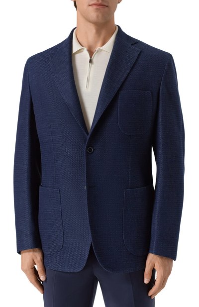 Пиджак из хлопка и льна MVST, арт. MULTILIN0 46265, фото 4