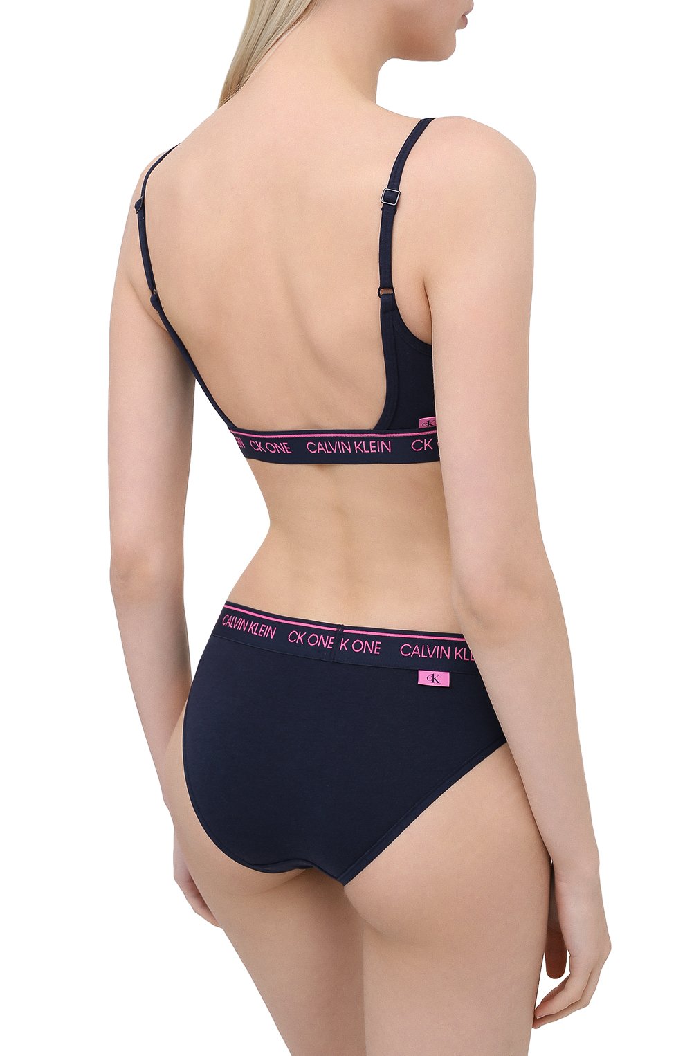 Трусы-слипы CALVIN KLEIN темно-синего цвета по цене 2830 руб., арт. QF5735E, фото 3 Трусы-слипы CALVIN KLEIN, арт. QF5735E, фото 3