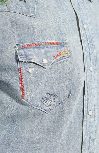 Джинсовая рубашка POLO RALPH LAUREN, арт. 710786275, фото 5