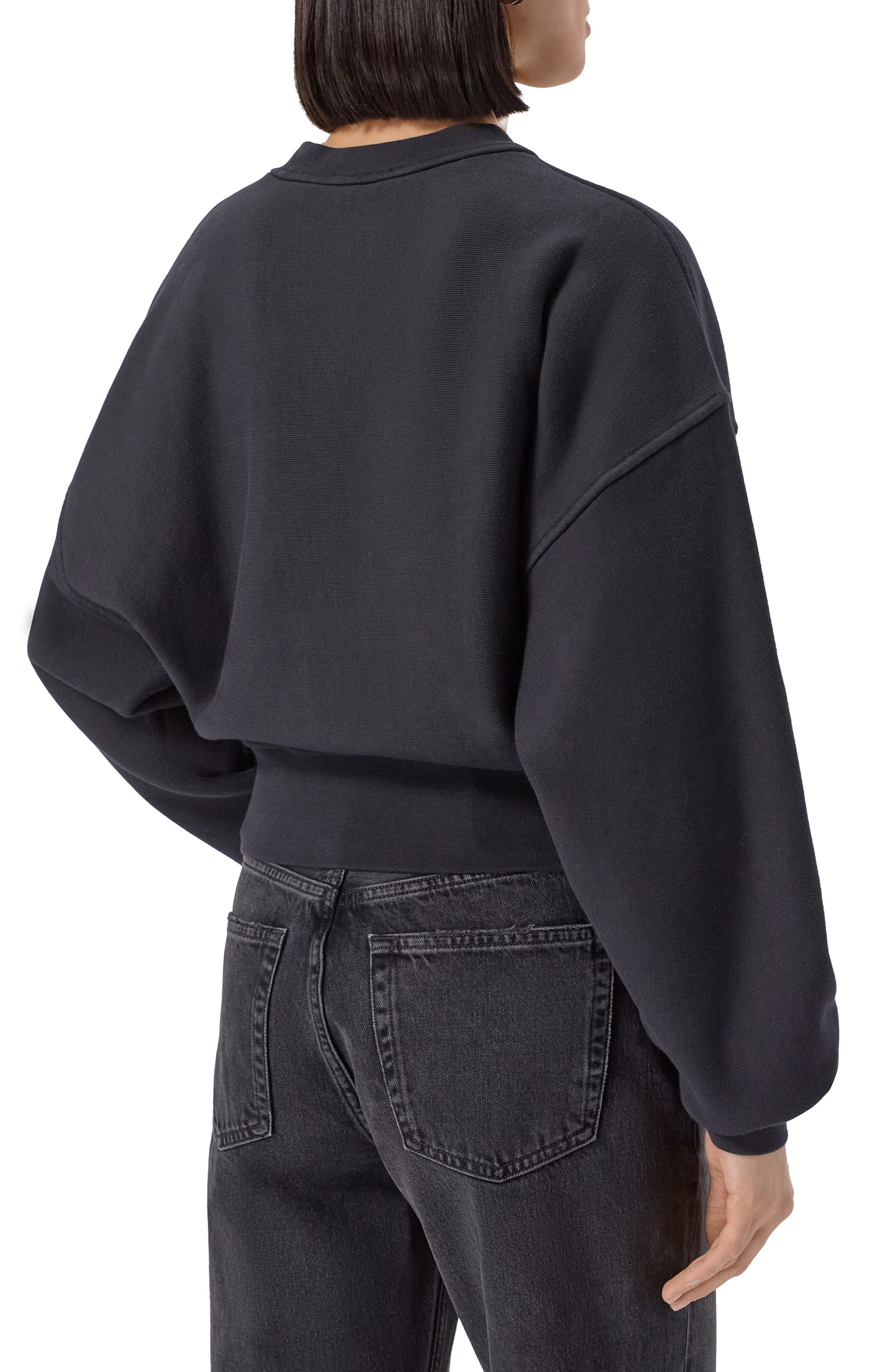 Хлопковый свитшот AGOLDE, арт. A7348, фото 4