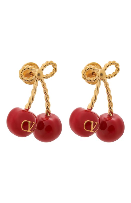 Серьги Valentino 8W2J0Z80/MJP Бордовый  8W2J0Z80/MJP Фото 3