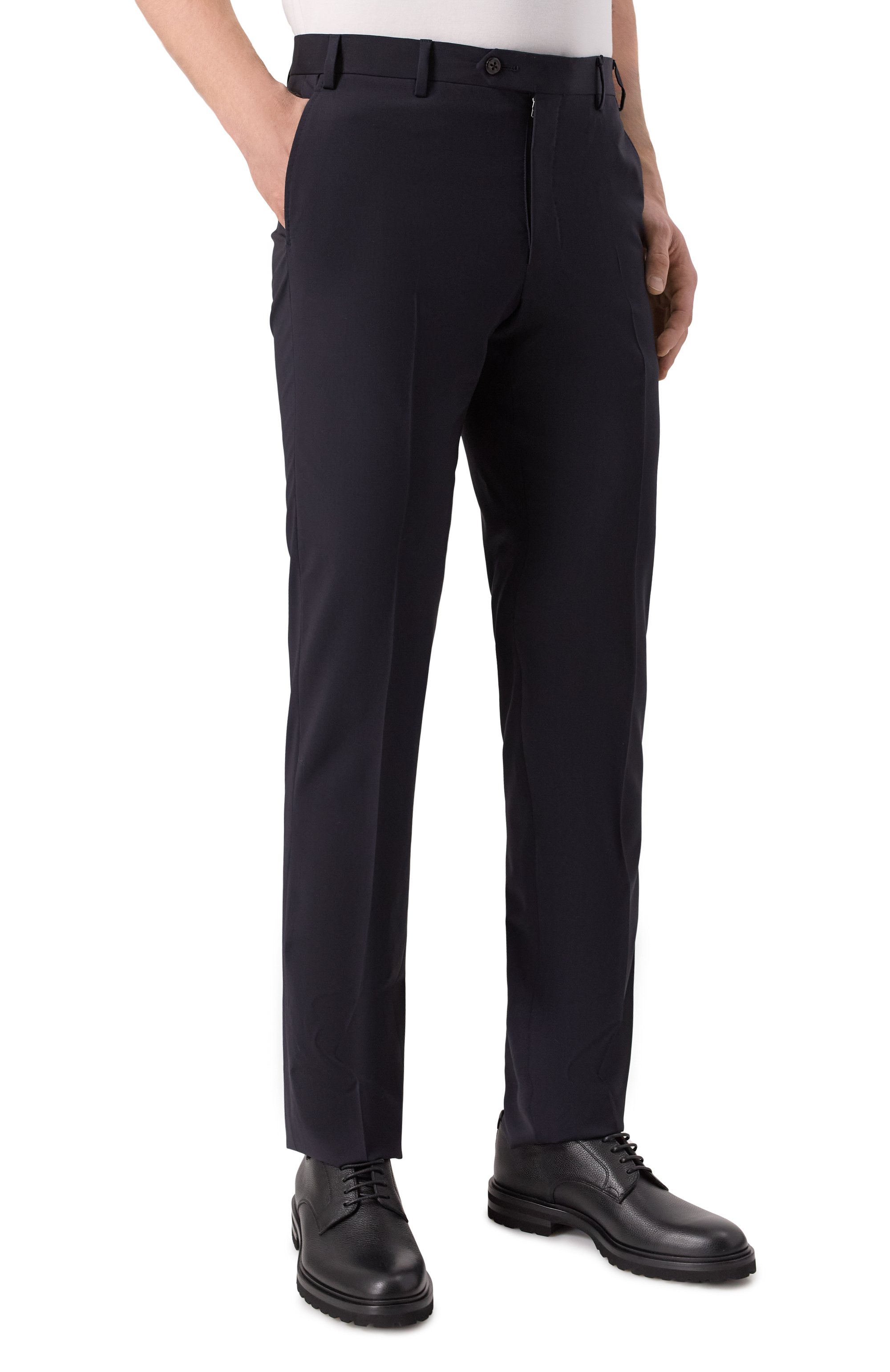 Шерстяные брюки CORNELIANI, арт. 255002-2518563, фото 3