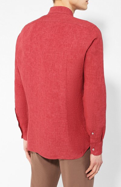 Льняная рубашка LORO PIANA, арт. FAI5705, фото 4