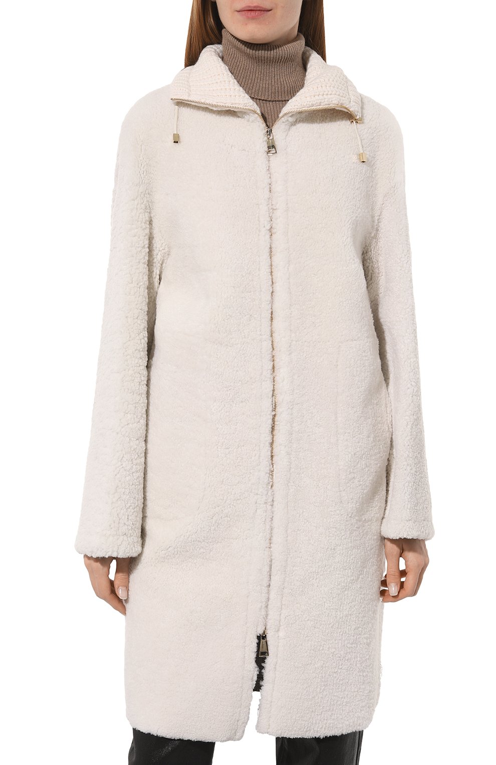 Дубленка из овчины MANZONI24, арт. 23M1230-S18CX, фото 3