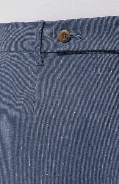 Брюки изо льна и хлопка BERWICH, арт. GL0BE, фото 5