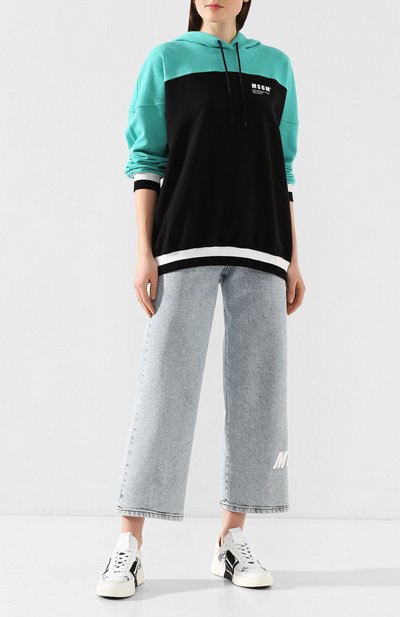 Хлопковое худи MSGM, арт. 2841MDM86 207299, фото 2