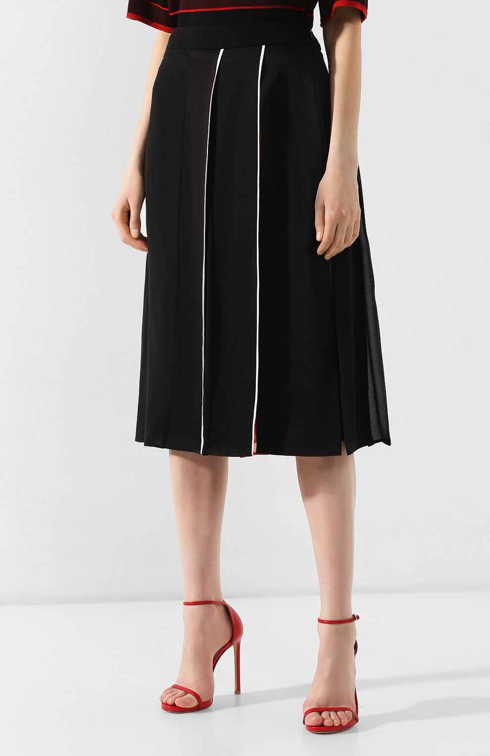 Шелковая юбка GIVENCHY, арт. BW407F10F4, фото 3