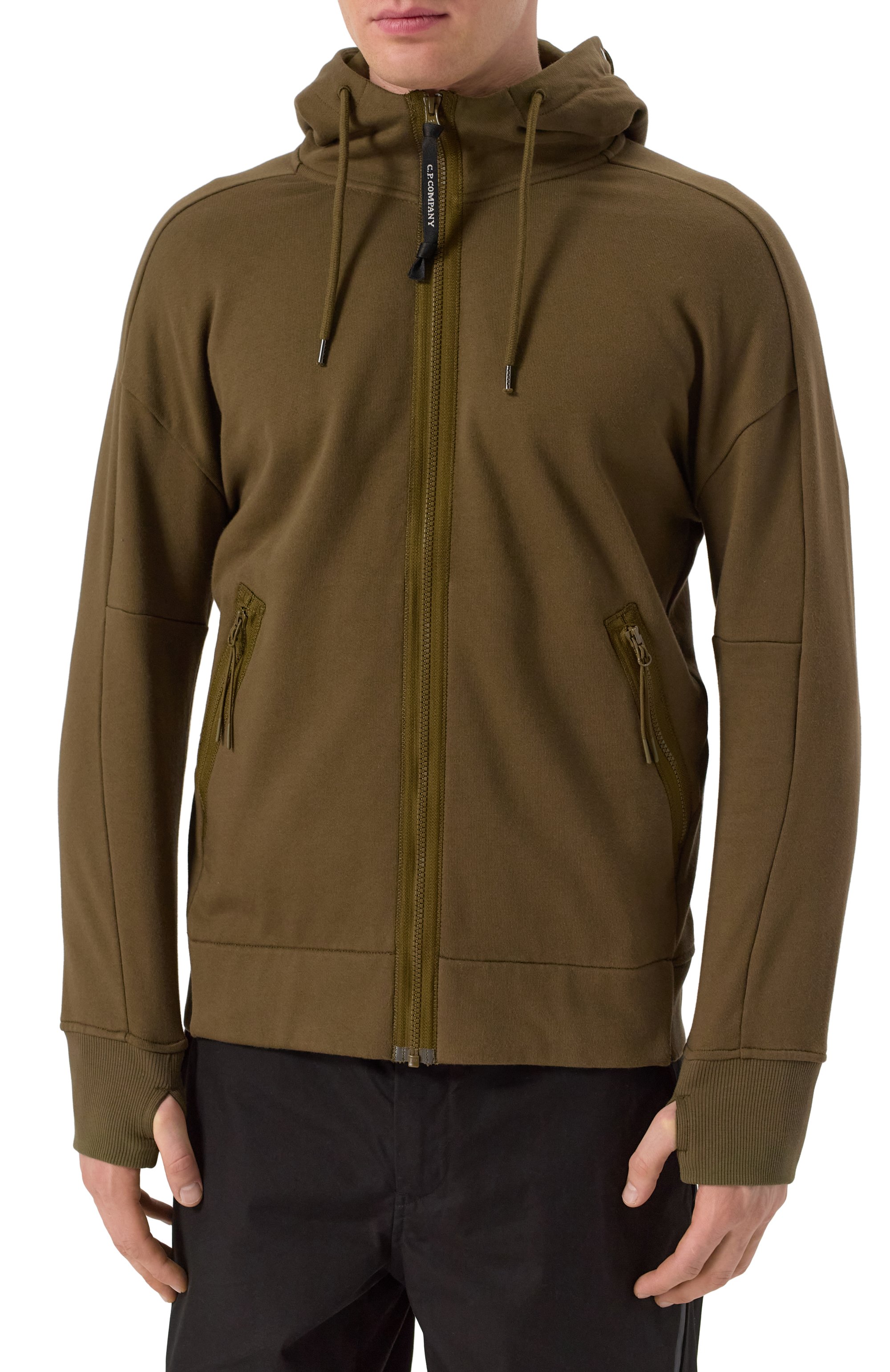 Хлопковая толстовка C.P. COMPANY, арт. 18CMSS028A005086W, фото 3