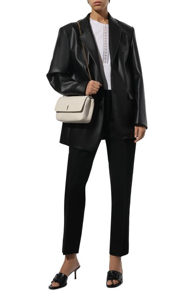 Шелковый пуловер TOM FORD белого цвета по цене 116500 руб., арт. MAK1106-YAX367, фото 2 Шелковый пуловер TOM FORD, арт. MAK1106-YAX367, фото 2