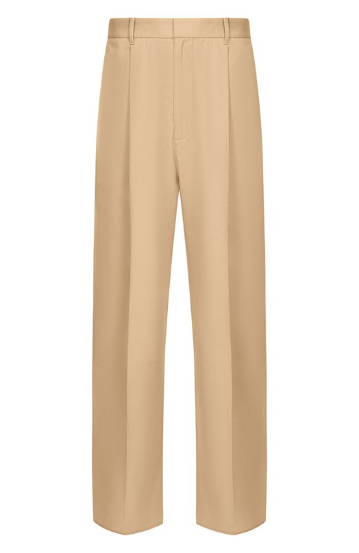 Хлопковые брюки Dsquared2 S74KB1132/S41794 Бежевый S74KB1132/S41794