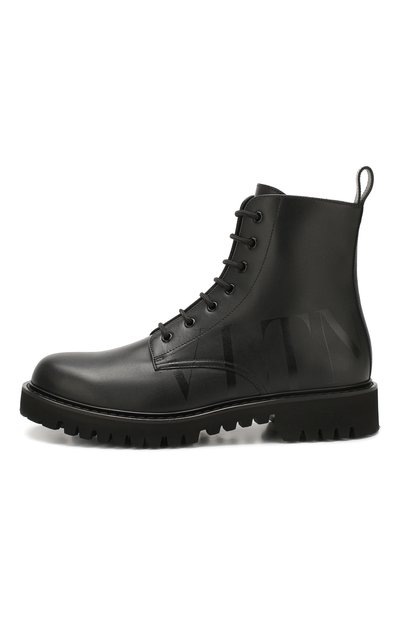 Кожаные ботинки vltn VALENTINO черного цвета по цене 97350 руб., арт. TY2S0D17/DGQ, фото 3 Кожаные ботинки vltn VALENTINO, арт. TY2S0D17/DGQ, фото 3