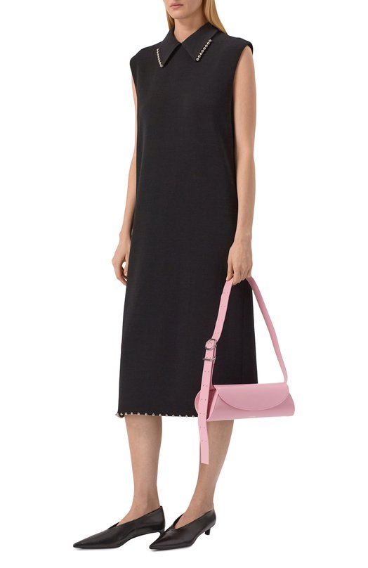 Сумка Cannolo small Jil Sander J07WD0023-P5355 Розовый  J07WD0023-P5355 Фото 7