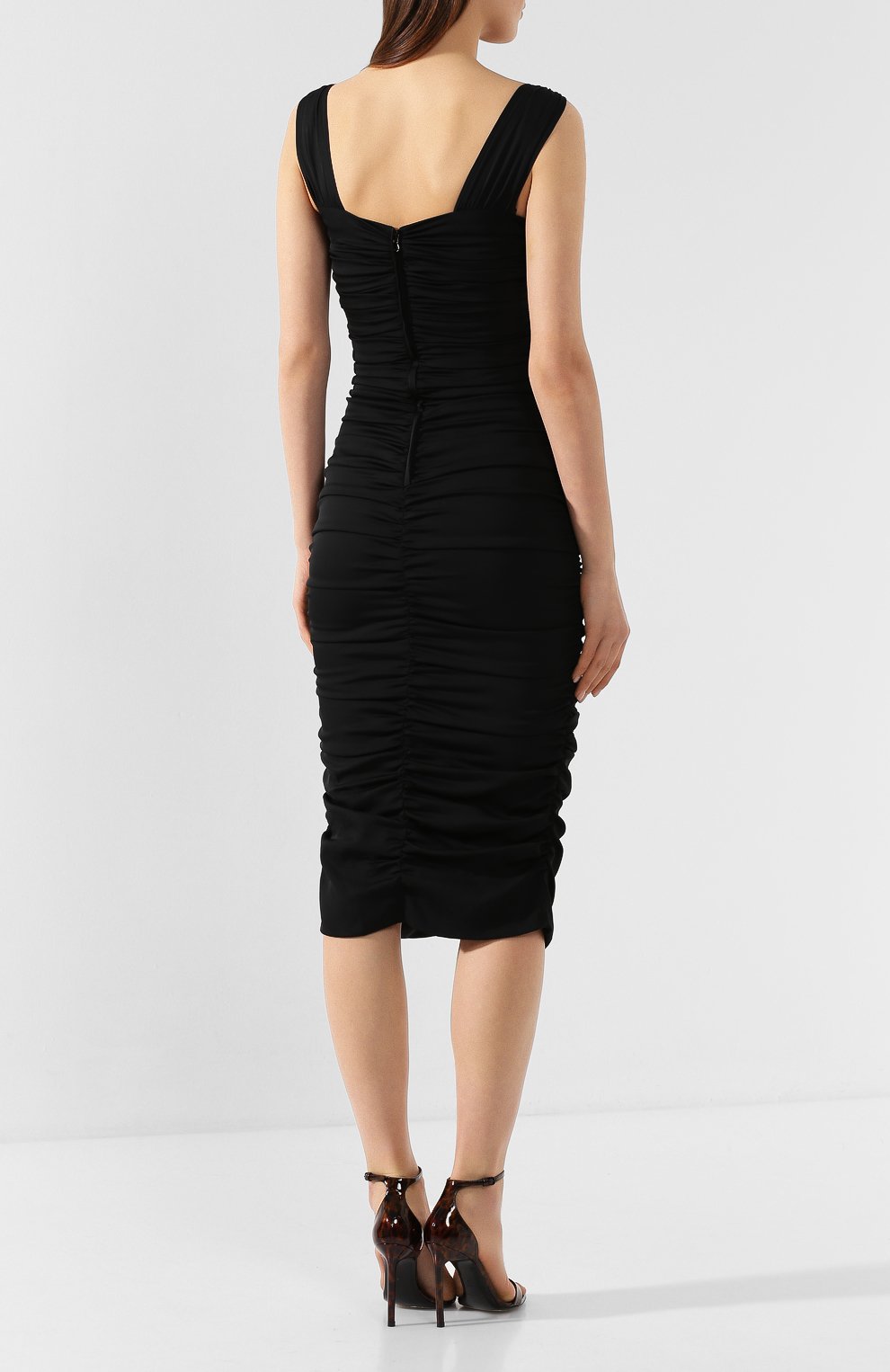 Шелковое платье DOLCE & GABBANA, арт. F6I7YT/FUABF, фото 4