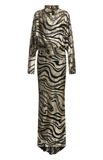 Женское платье с отделкой пайетками ZUHAIR MURAD, арт. FDR25035/TUEM012