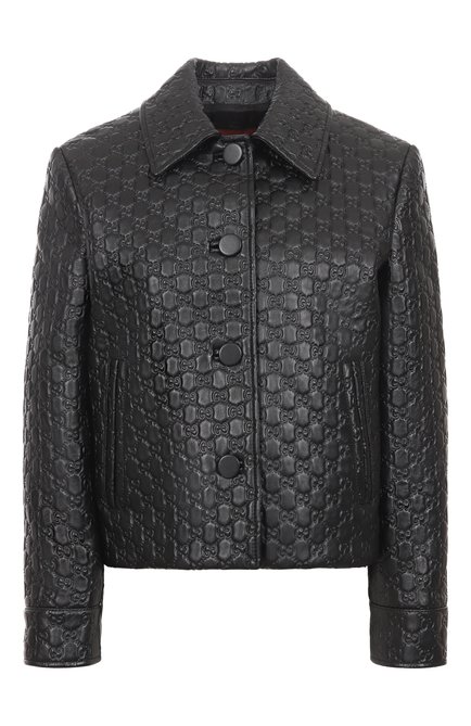 Женская кожаная куртка GUCCI, арт. 834308/XNA4F