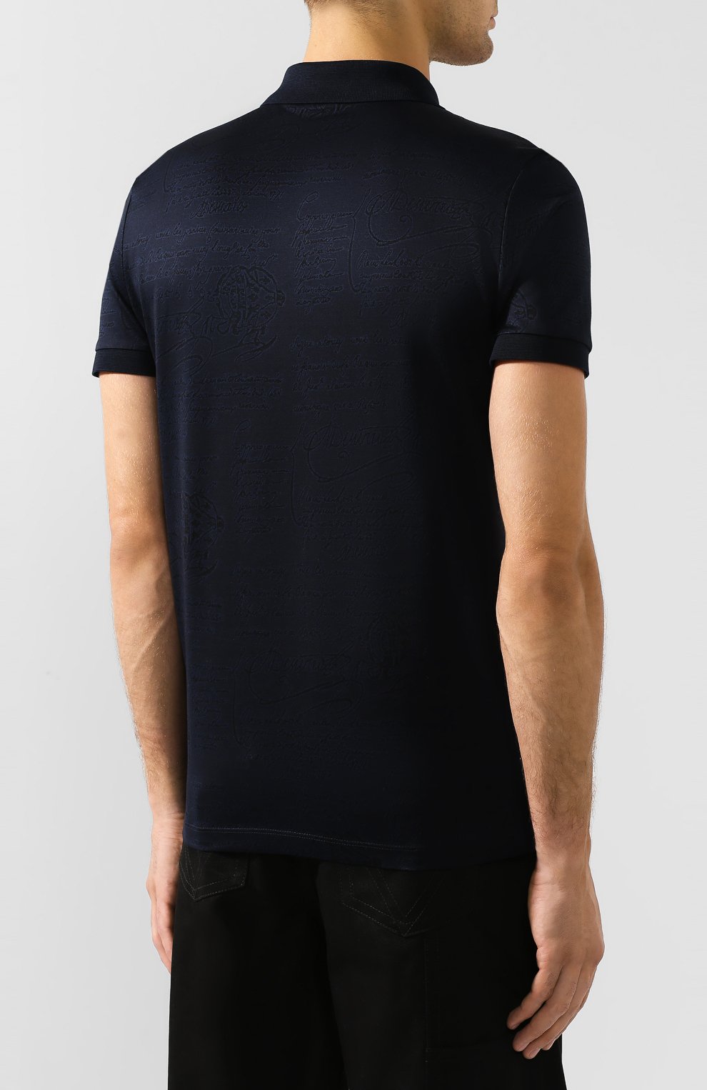 Хлопковое поло BERLUTI, арт. R16JPS33-001, фото 4
