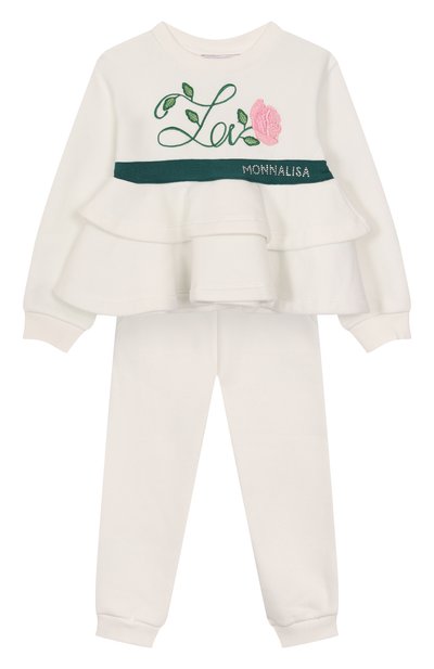 Комплект из свитшота и брюк MONNALISA, арт. 19F504