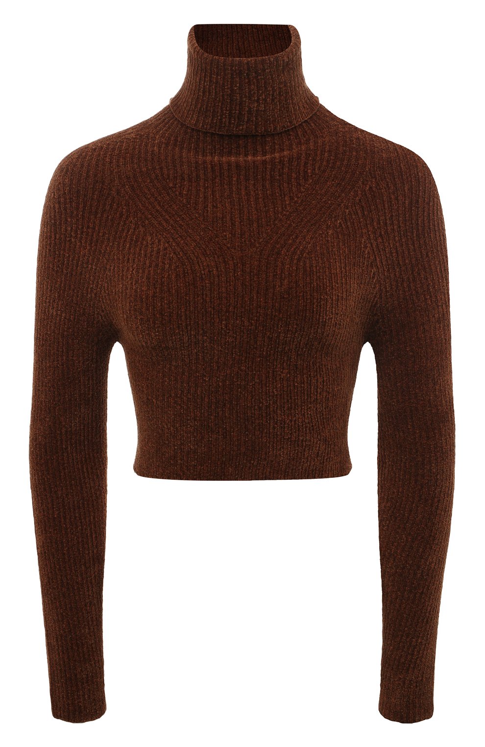 Водолазка с капюшоном JACQUEMUS, арт. 22H223KN135/2164DARKBROWN, фото 1