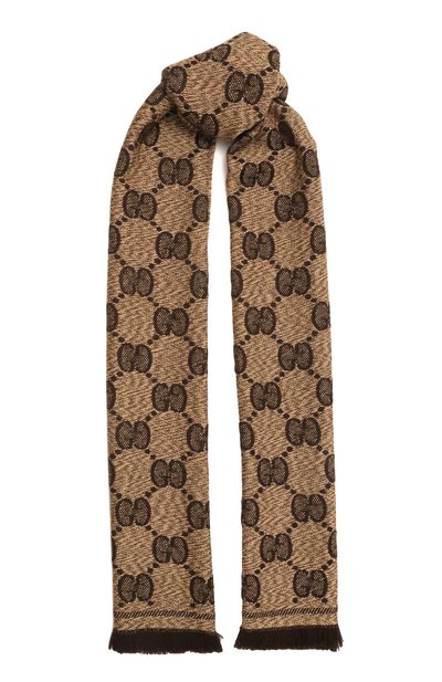 Шерстяной шарф GUCCI, арт. 625898 4G059, фото 1