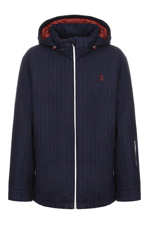 Шерстяная куртка Brunello Cucinelli M208MKG05 Синий M208MKG05